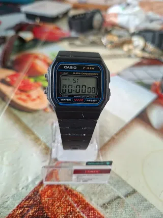 Orologio Casio F-91W Nero