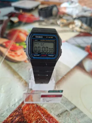 Orologio Casio F-91W Nero