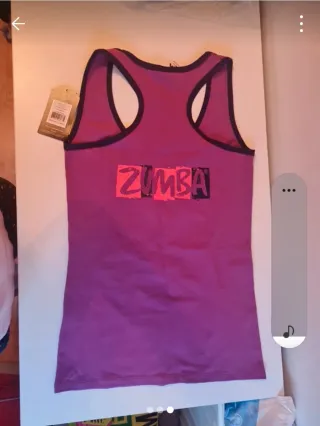 Pack 2 Camisetas Zumba Talla M Nuevas