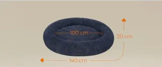 Feandrea Cama para Perros Cojín Grande