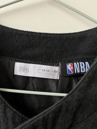 Chaqueta Bomber NBA Boston Celtics  13-14 años