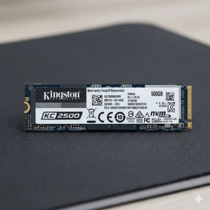 Kingston KC2500 500GB NVMe SSD