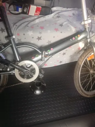 Bicicleta vintage plegable,no embios