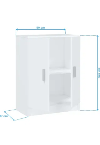 Habitdesign Armario Bajo 2 Puertas