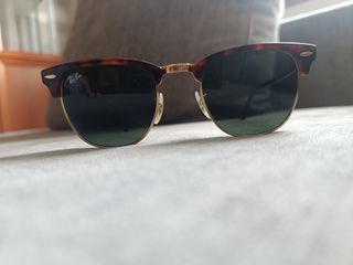 Gafas de sol Ray-Ban Clubmaster Marrón/Dorado