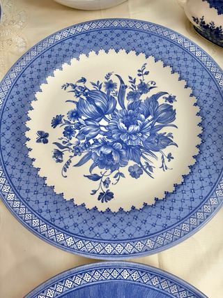 Vajilla Queen's England “Out of the blue” 82 pieza