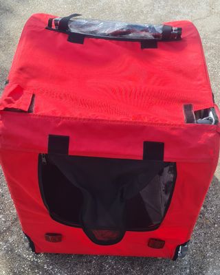 Remolque bicicleta perro mediano