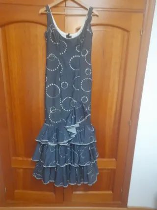 Traje de flamenca con volantes