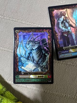 Cartas Fantasy Riders Draconianos Señor Dragón