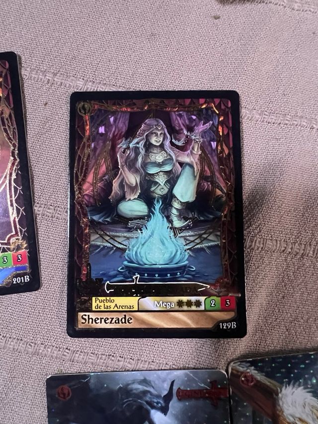 Cartas Fantasy Riders Draconianos Señor Dragón