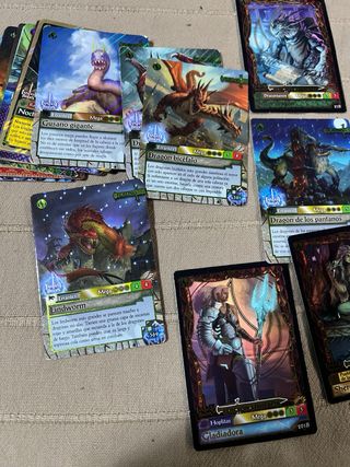 Cartas Fantasy Riders Draconianos Señor Dragón