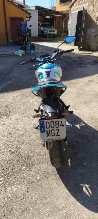 Moto Voge 125R Negra/Azul