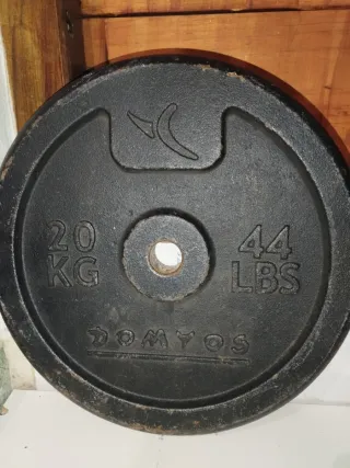 Disco Pesas 20kg DOMYOS