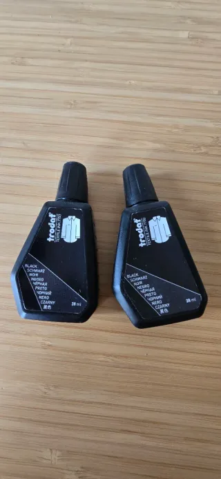 2x Tinta Trodat Textile Ink 7750 Negra