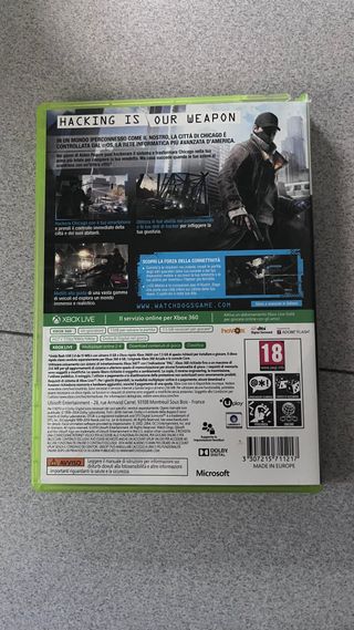 Watch Dogs Xbox 360
