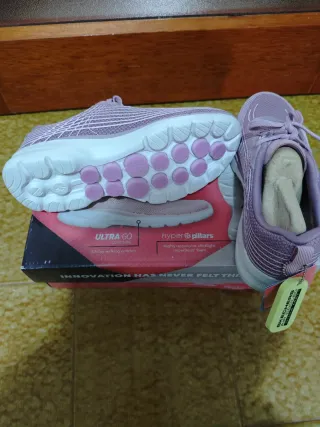 Scarpe Skechers GOWALK 6 Donna Rosa/Viola