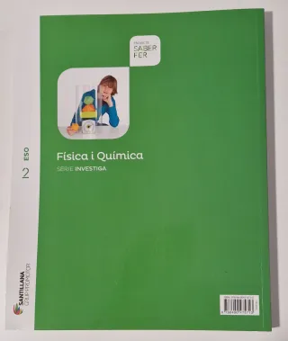 FISICA I QUIMICA SERIE INVESTIGA 2 ESO SABER FER