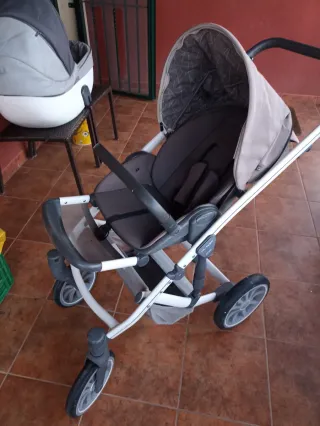 Silla de paseo con capazo para bebé