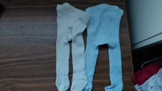 Lote 2 medias bebé talla 6 meses