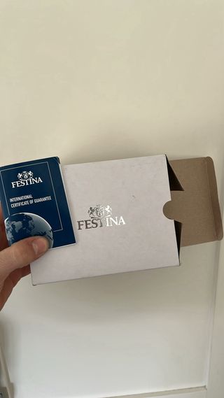 Set di orologi Festina chrono bike Azzurro e Dorato