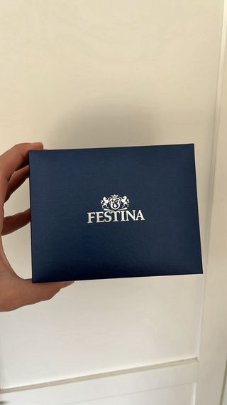 Set di orologi Festina chrono bike Azzurro e Dorato