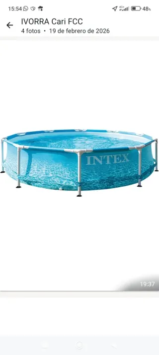 Piscina desmontable Intex