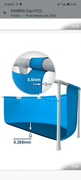 Piscina desmontable Intex