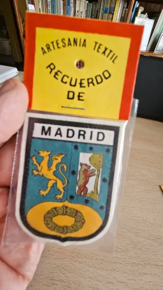 4 Parches Textiles Vintage Ciudades Españolas