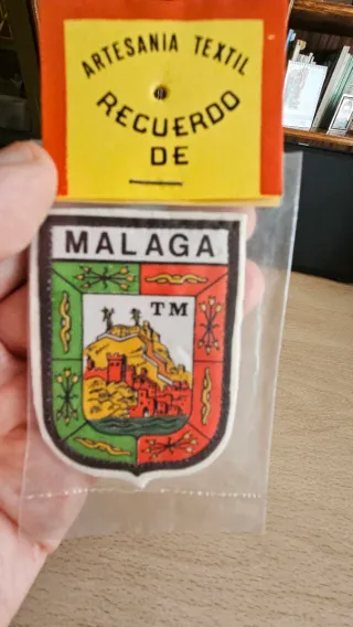 4 Parches Textiles Vintage Ciudades Españolas