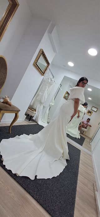 Vestido de Novia Blanco   opción a rebajar precio