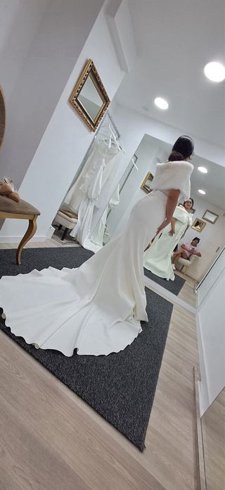Vestido de Novia Blanco   opción a rebajar precio