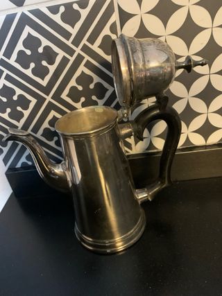 Caffettiera/Teiera Vintage Elegante Metallo
