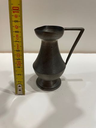 Jarras, tazas, cuencos etc de alpaca y estaño
