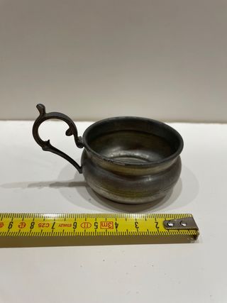 Jarras, tazas, cuencos etc de alpaca y estaño