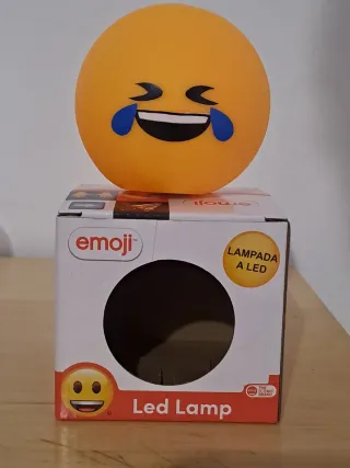 Lampada LED Emoji Face with Tears of Joy