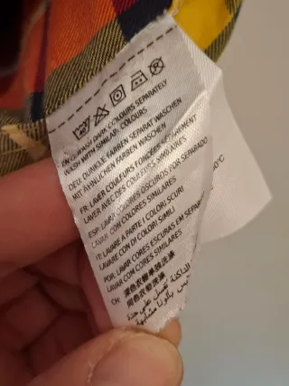 Camicia Gant a quadri multicolor