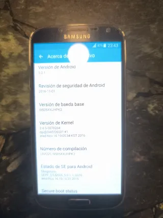 Samsung S4 Negro + Cargador