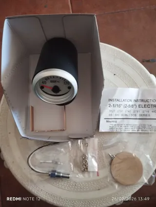 Reloj Temperatura Agua Coche