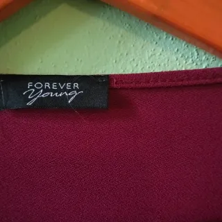 Coprispalle rosso Forever young nodo