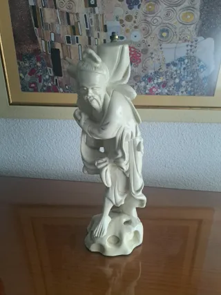 Pie de lámpara vintage Shoulao chino 1970