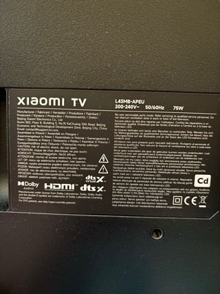Televisor Xiaomi 42 Negro