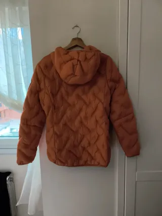 Anorak El Corte Inglés Mujer Naranja. IMPECABLE