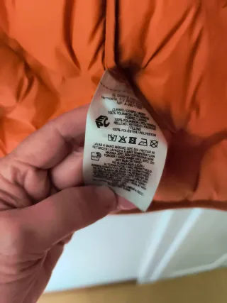 Anorak El Corte Inglés Mujer Naranja. IMPECABLE