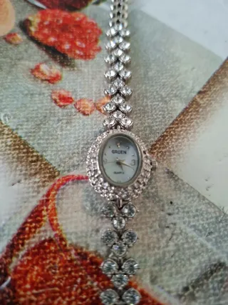 Orologio Gruen donna con strass