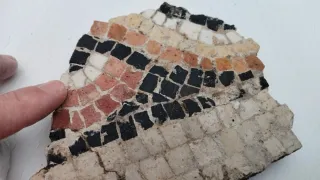 Mosaico Romano Antiguo Original Siglos l d Cristo