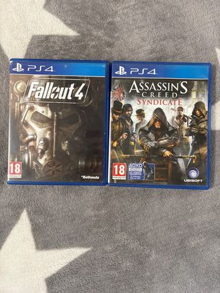 Conjunto di Videogiochi PS4: FIFA, GTA, Fallout, RDR2