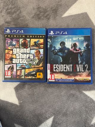 Conjunto di Videogiochi PS4: FIFA, GTA, Fallout, RDR2