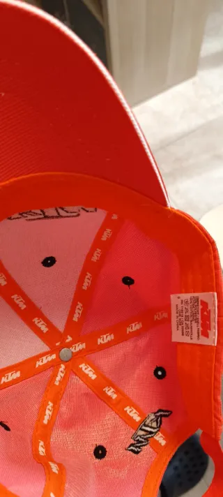 Gorra KTM Racing Naranja