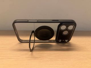 Custodia Iphone 17 Pro Max trasparente bordi neri