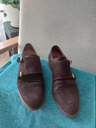 Scarpe in pelle scamosciata da donna